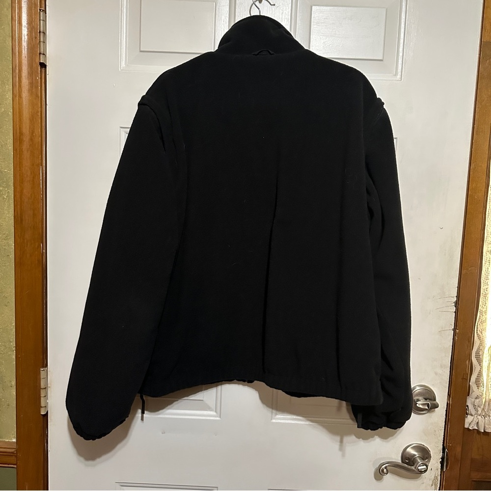 511 Tactical Jacket Mens XL Black Full Zip Detachable Sleeve Jacket Fleece Heavy - Picture 5 of 7